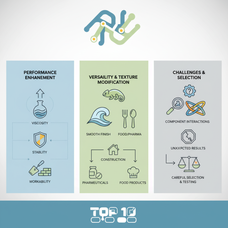 Top 10 Cellulose Ether Additives for Enhanced Performance?