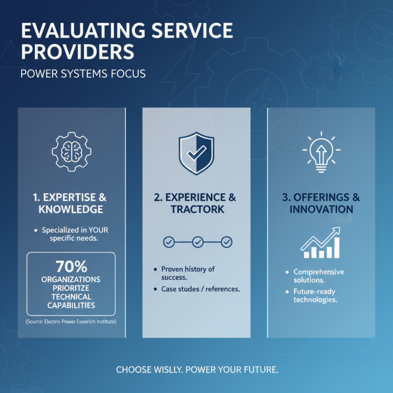 How to Choose the Best Power Systems Service for Your Needs?