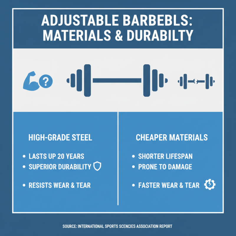 How to Choose the Right Adjustable Barbell for Your Home Gym?