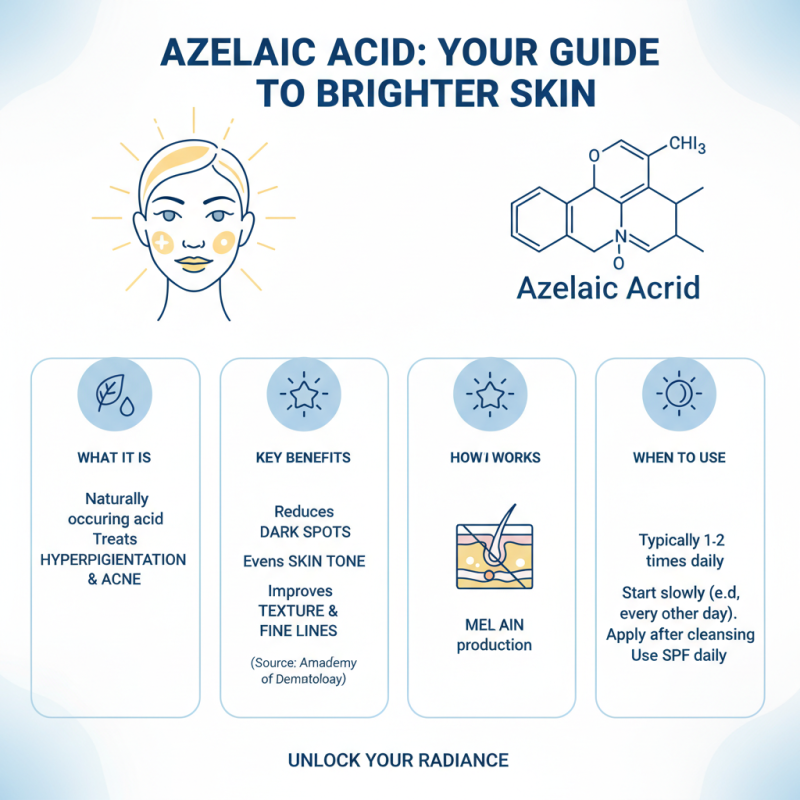 How to Use Azelaic Acid for Acne and Skin Brightening?