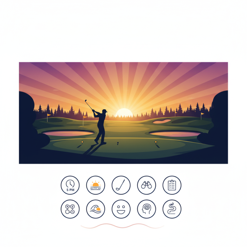 10 Essential Tips for Enjoying Sunset Golf Course Experience