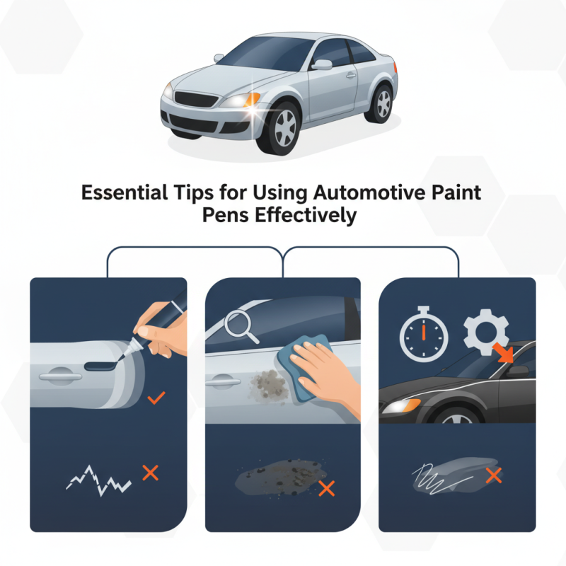 Essential Tips for Using Automotive Paint Pens Effectively?