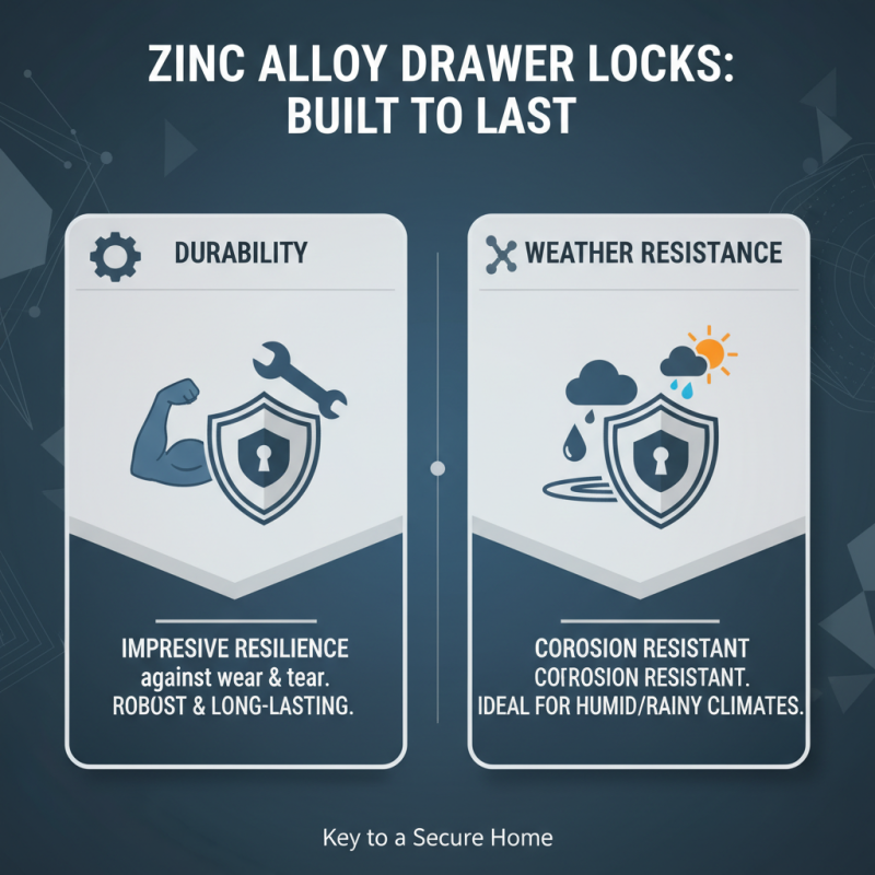 Why Choose Zinc Alloy Drawer Lock for Your Home Security?