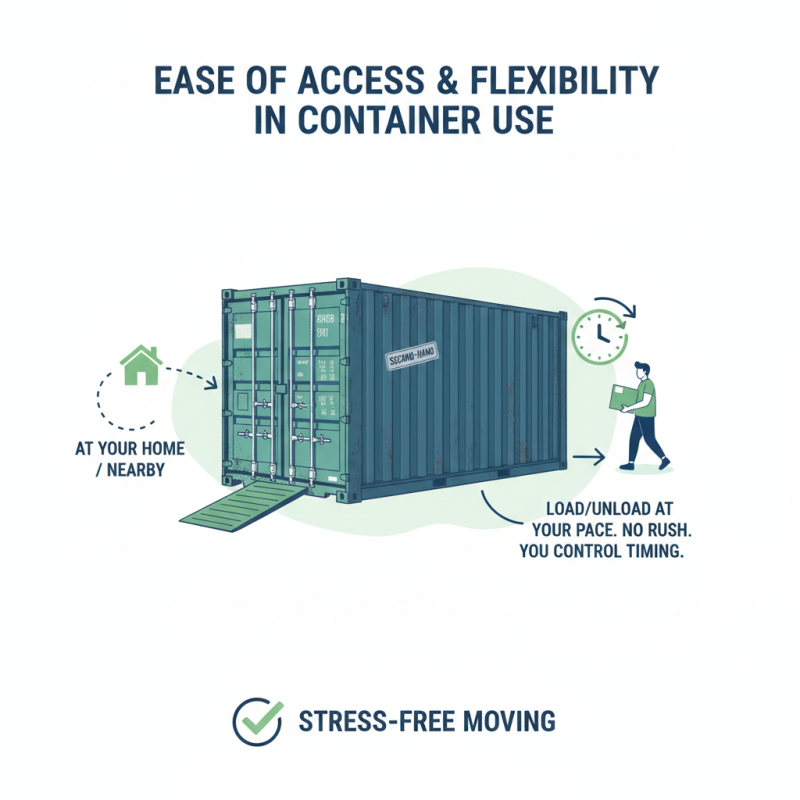 Top Benefits of Using Second Hand Storage Containers for Your Next Move?