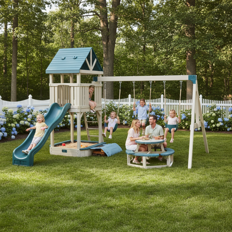 2026 Best Vinyl Backyard Playsets for Kids and Families?
