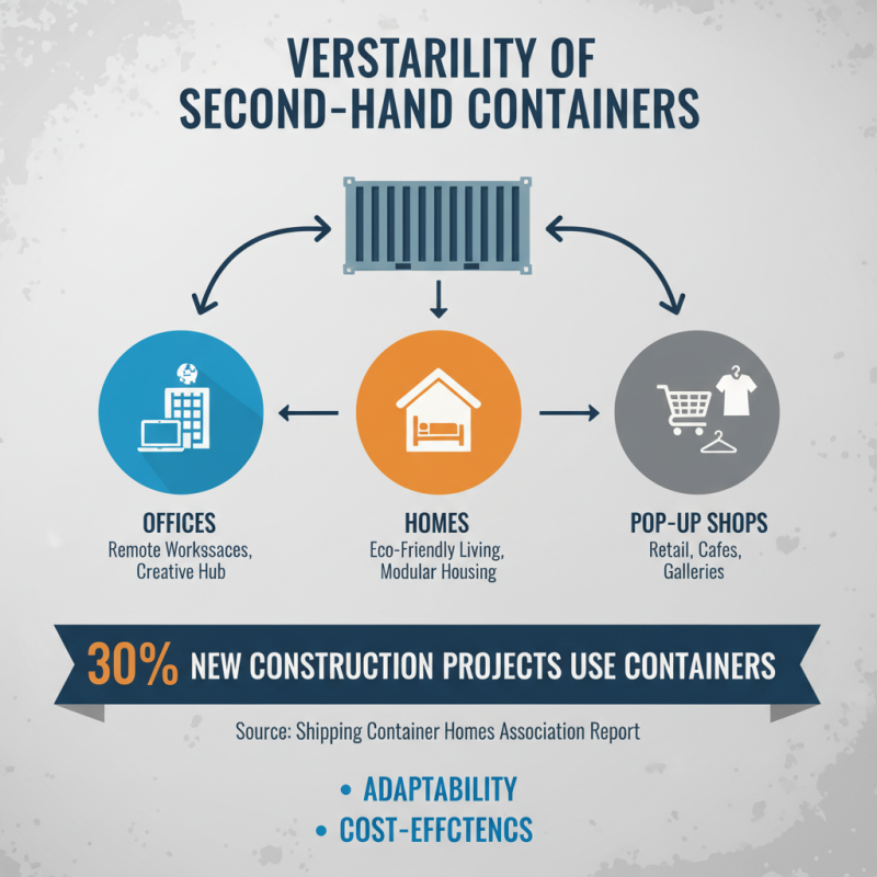 Top Benefits of Using Second Hand Shipping Containers for Your Projects?