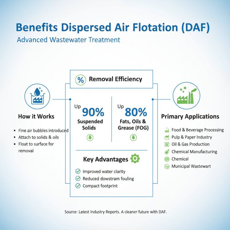 What are the Benefits of Dispersed Air Flotation Tips?