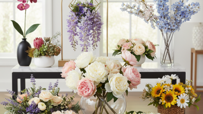Top 10 Petals Catalog Silk Flowers for Home Decor？