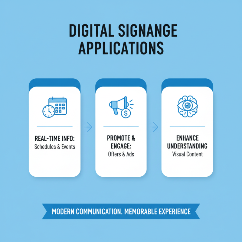 How to Use Digital Signage TV for Effective Communication?
