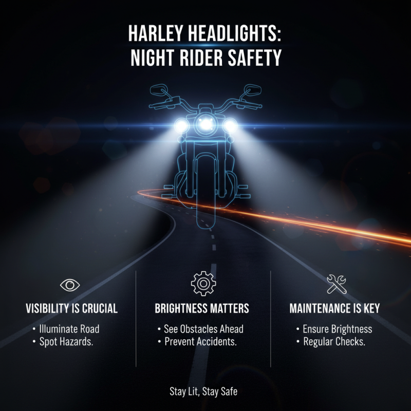 What is the Importance of Harley Headlights for Motorcycle Safety?