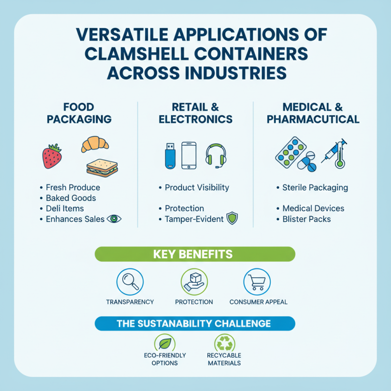 Why Are Plastic Clamshell Containers Essential for Packaging and Storage?