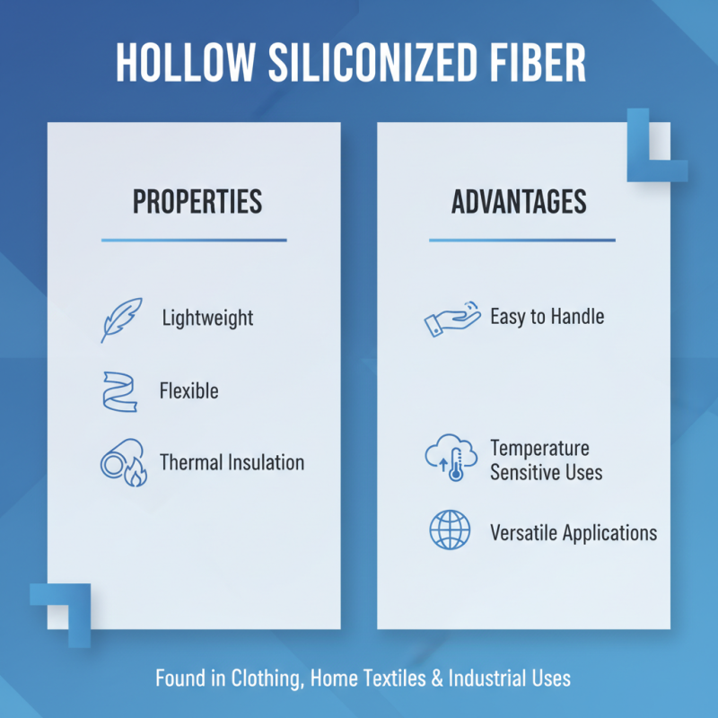 What is Hollow Siliconized Fiber and its Applications?