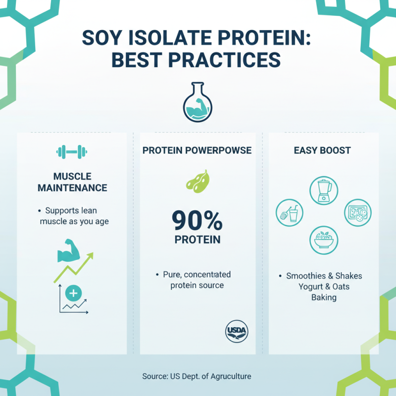 How to Use Soy Isolate Protein Powder for Optimal Health?