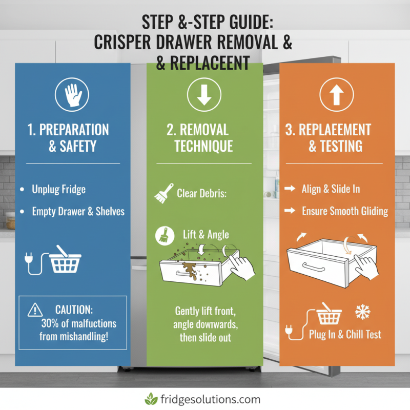 How to Replace Your Fridge Crisper Drawer Efficiently?