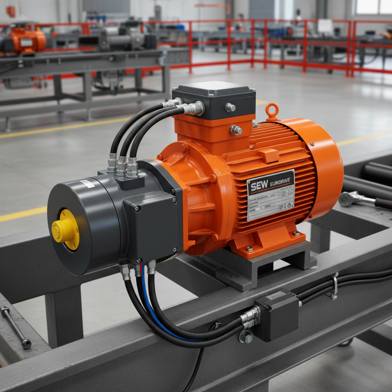 Как правильно установить тормоза Sew Eurodrive?