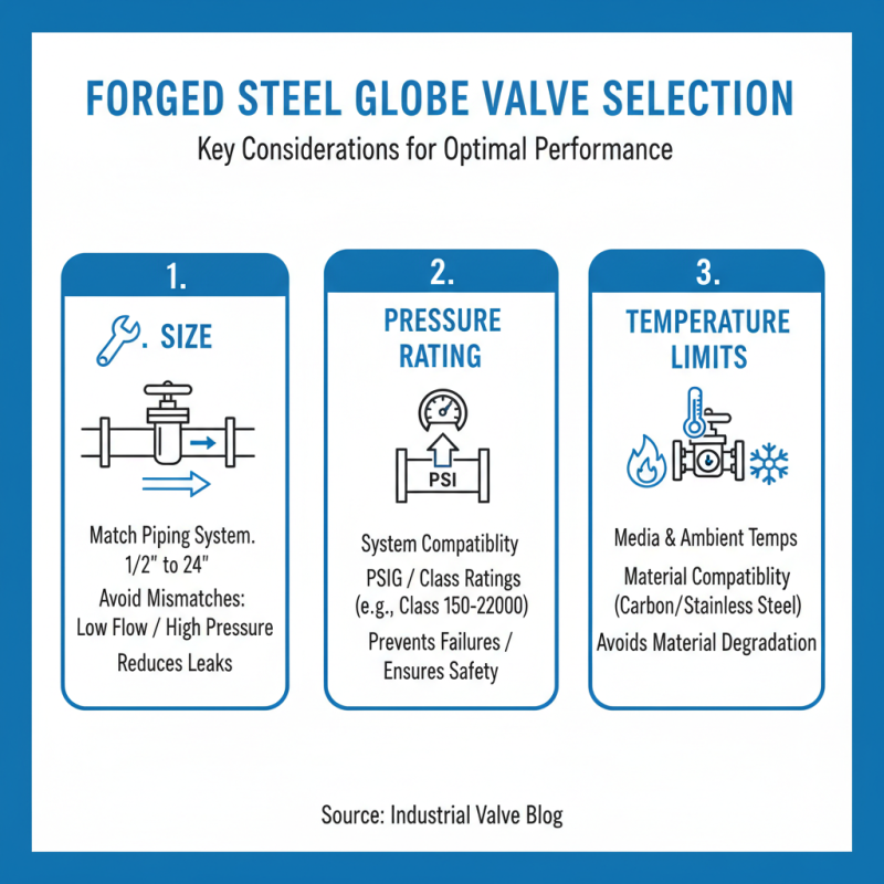 How to Choose Forged Steel Globe Valves for Your Needs?