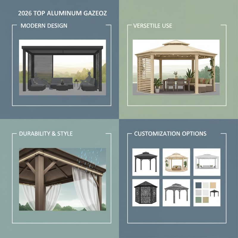 2026 Top Aluminum Gazebo Trends to Enhance Your Outdoor Space?