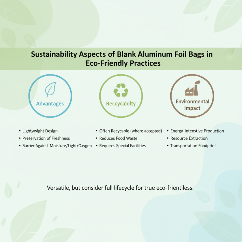 2026 Top Uses for Blank Aluminum Foil Bags?
