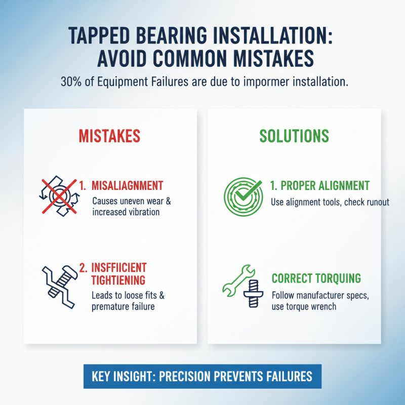 Tapped Bearing Tips for Installation and Maintenance Best Practices?
