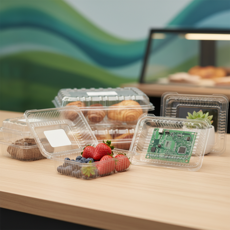 Why Are Plastic Clamshell Containers Essential for Packaging and Storage?