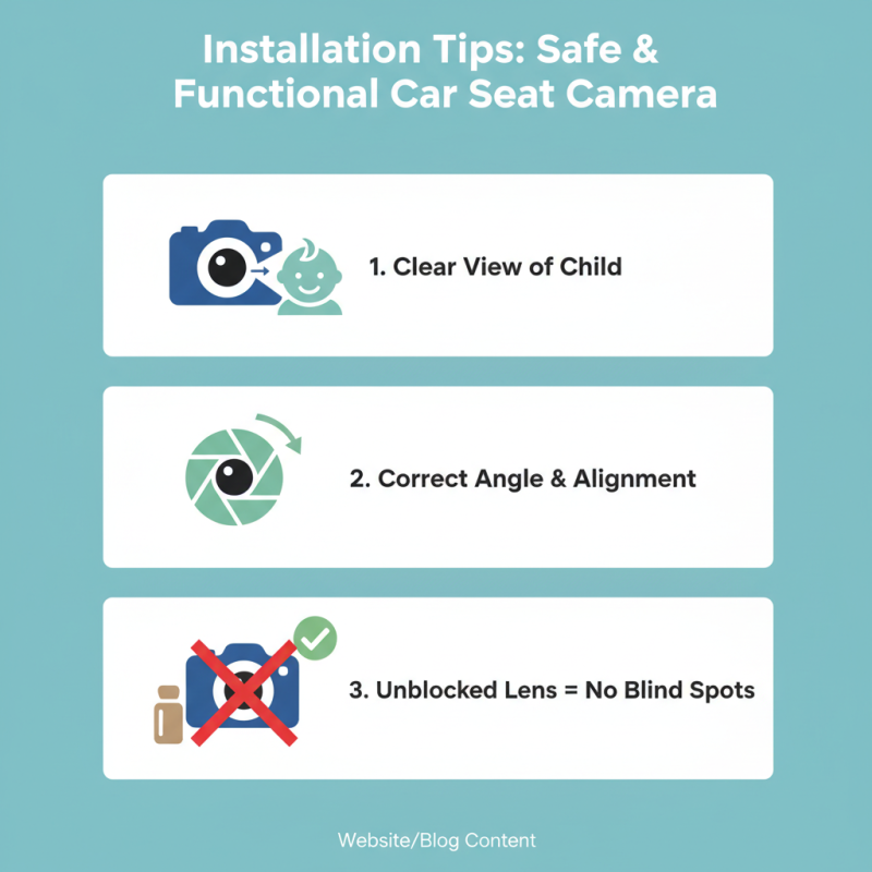 Top Tips for Choosing the Best Car Seat Camera for Safety