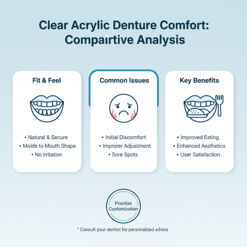 10 Best Clear Acrylic Dentures for Comfort and Aesthetics?