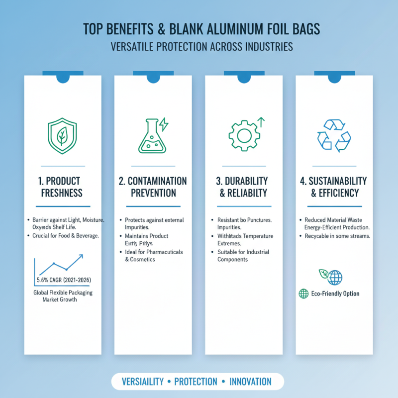 2026 Top Uses for Blank Aluminum Foil Bags?
