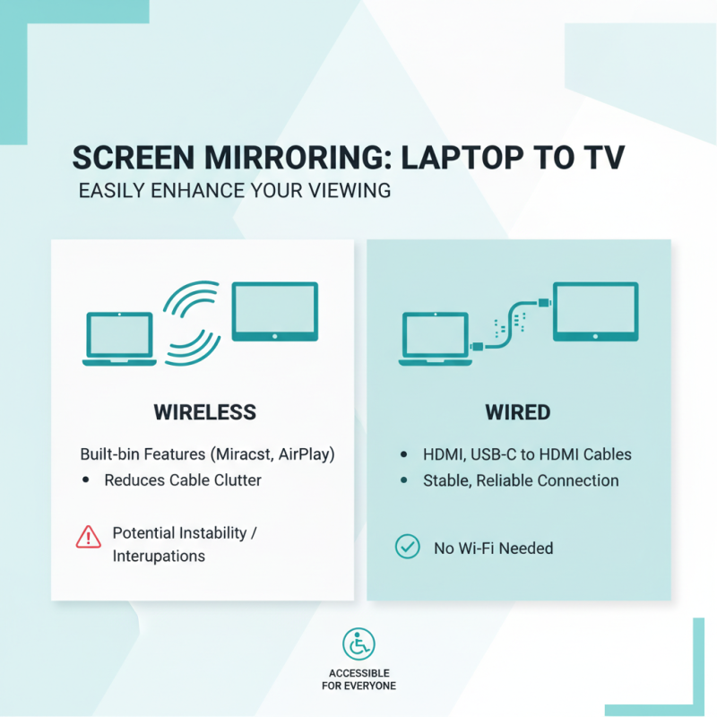 Best Ways for Screen Mirroring Laptop to TV Easily?