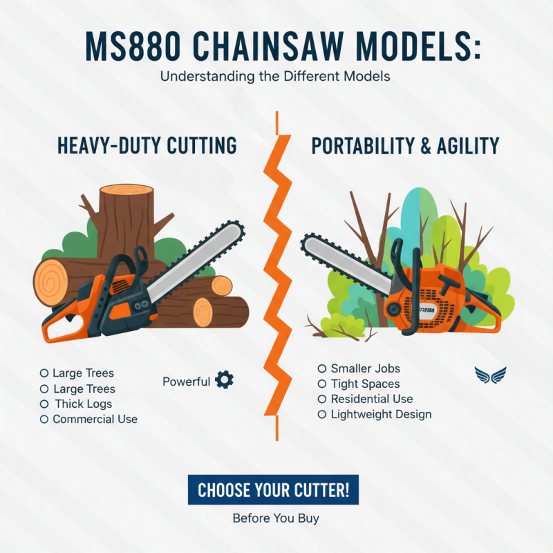 How to Choose the Right Ms880 Chainsaw for Your Needs?