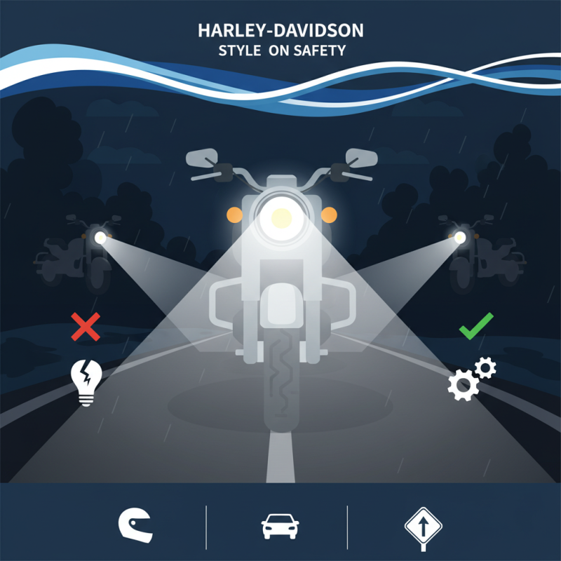 What is the Importance of Harley Headlights for Motorcycle Safety?