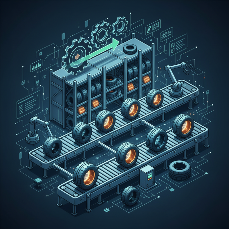 How to Optimize Tire Conveyor and Storage Line Efficiency?
