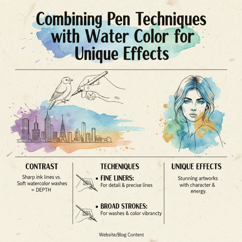 What is Water Color And Pen Techniques for Stunning Art?