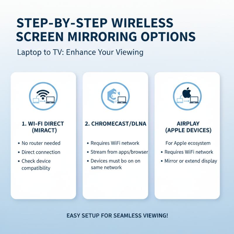 Best Ways for Screen Mirroring Laptop to TV Easily?