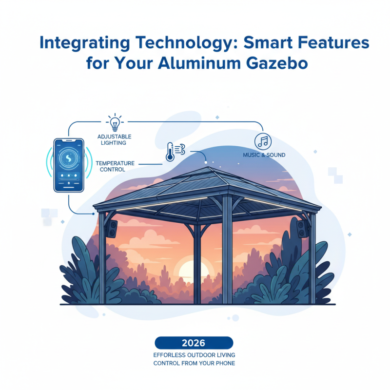 2026 Top Aluminum Gazebo Trends to Enhance Your Outdoor Space?