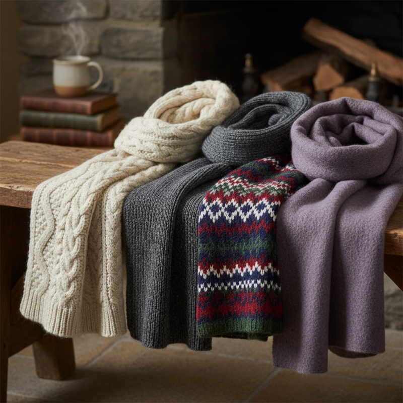 2026 Best Wool Knitted Scarves for Warmth and Style?