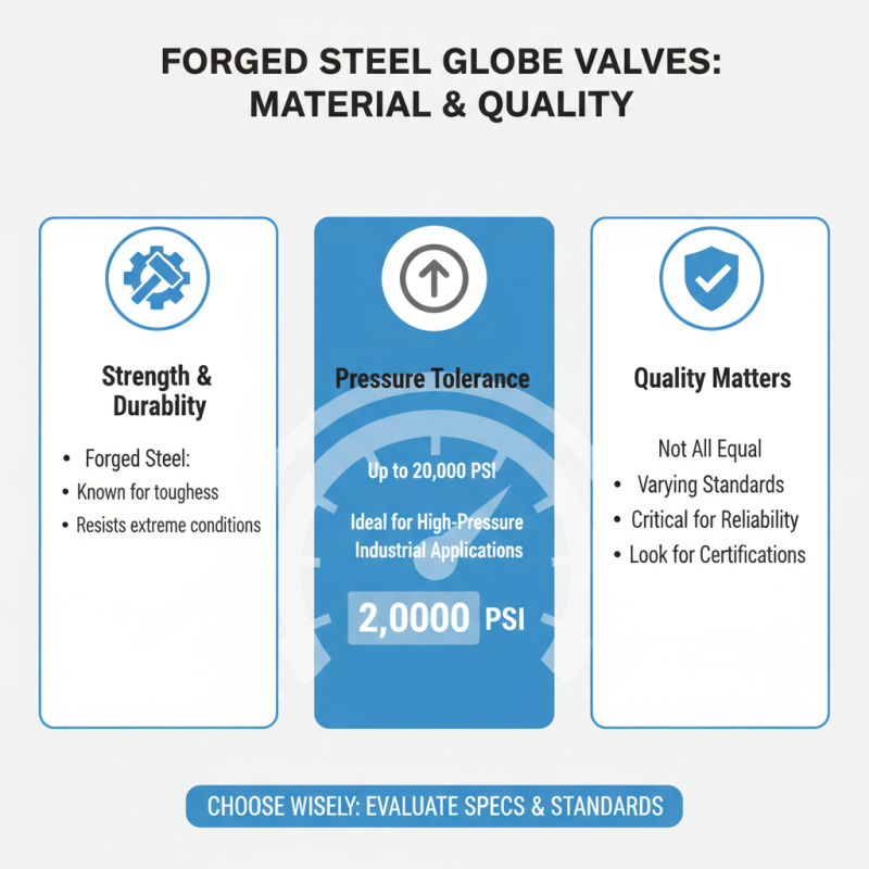 How to Choose Forged Steel Globe Valves for Your Needs?