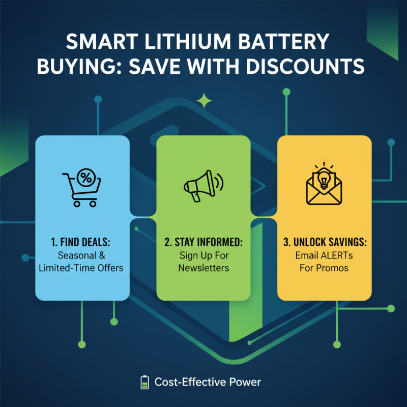 How to Find the Best Lithium Battery Deals for Your Needs?