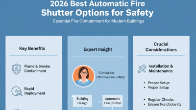2026 Best Automatic Fire Shutter Options for Safety?