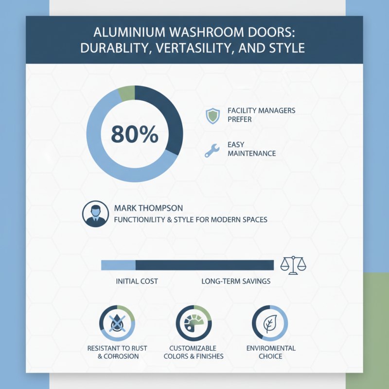 Why Choose Aluminium Washroom Doors for Your Bathroom Needs?