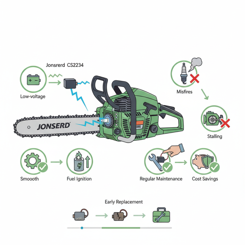 What is an Ignition Coil for Jonsered Cs2234 Chainsaw?