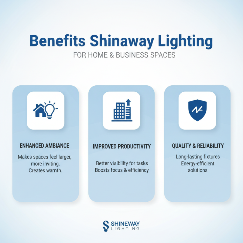 Why Choose Shineway Lighting for Your Home or Business?