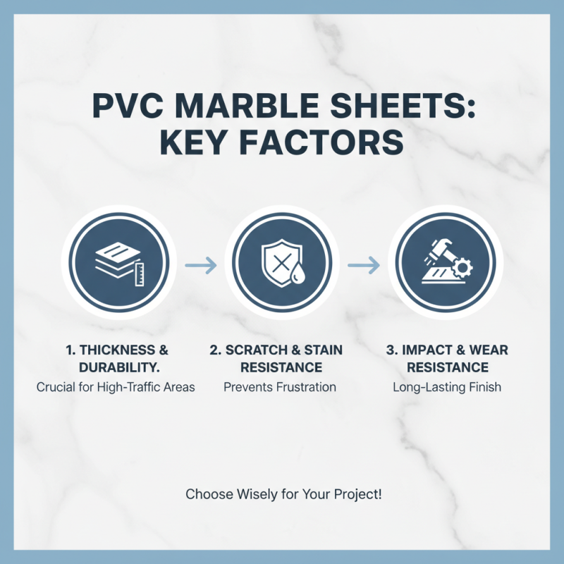 How to Choose the Best PVC Marble Sheet for Your Project?