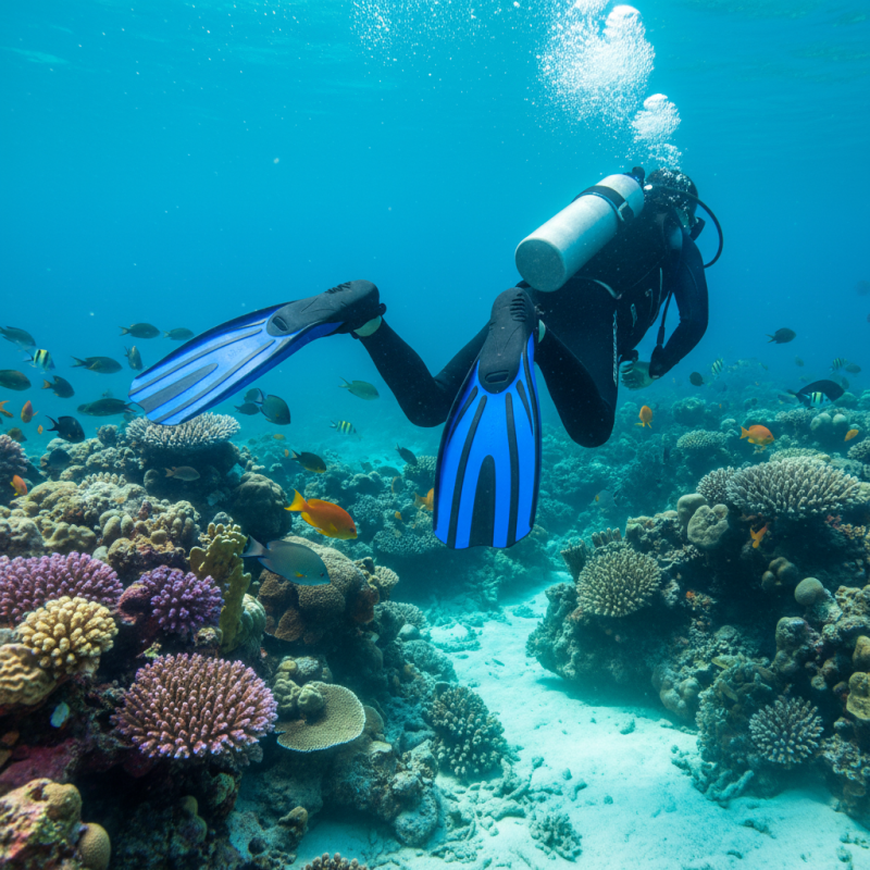 What is the Purpose of Scuba Fins in Diving?