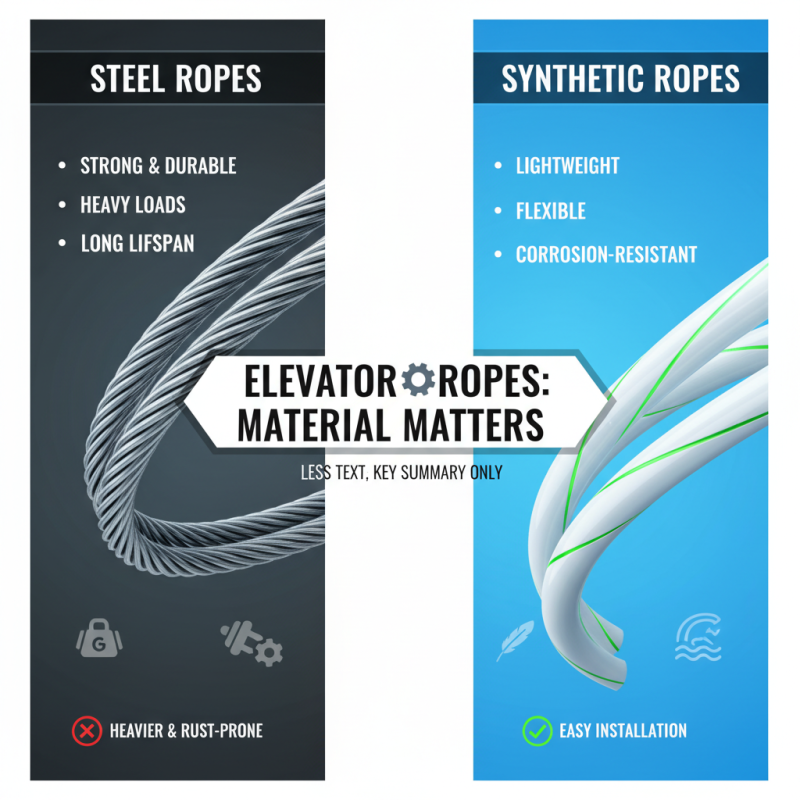 2026 Best Elevator Rope Options for Your Needs?