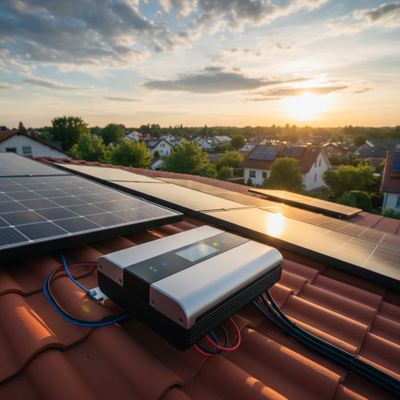 What is a solar panel inverter and how does it work?