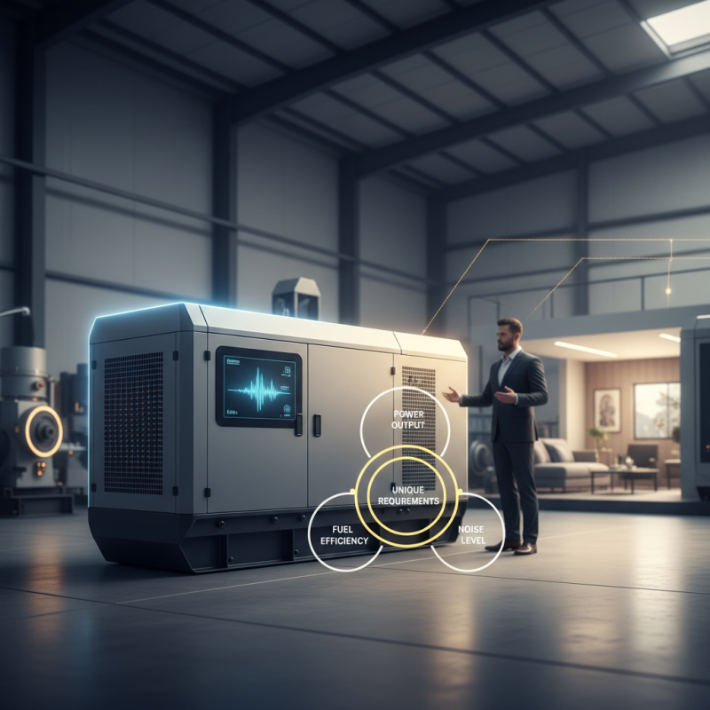 How to Choose the Best Silent Diesel Generator for Your Needs?