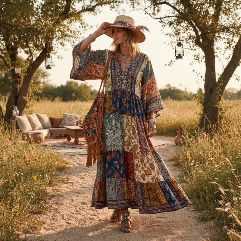 What are Bohemian Maxi Dresses and How to Style Them?