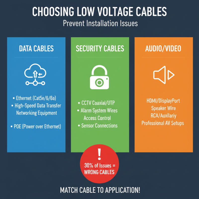 Low Voltage Cable Management Tips for a Neat Installation?