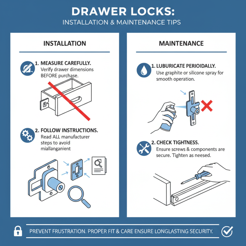 How to Choose the Right Drawer Lock for Your Needs?