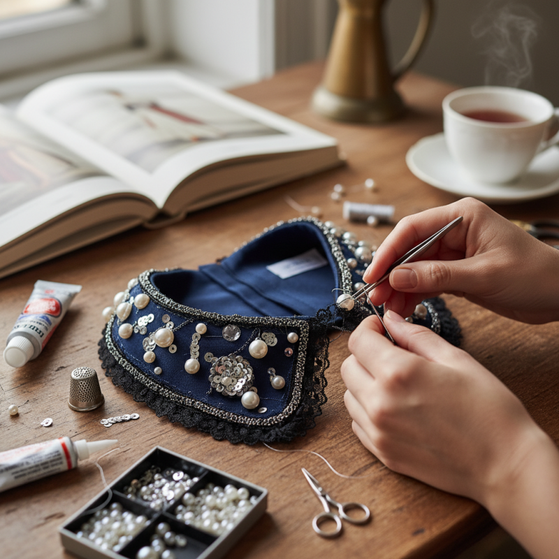 How to Fix Broken Collar Decorations at Home?